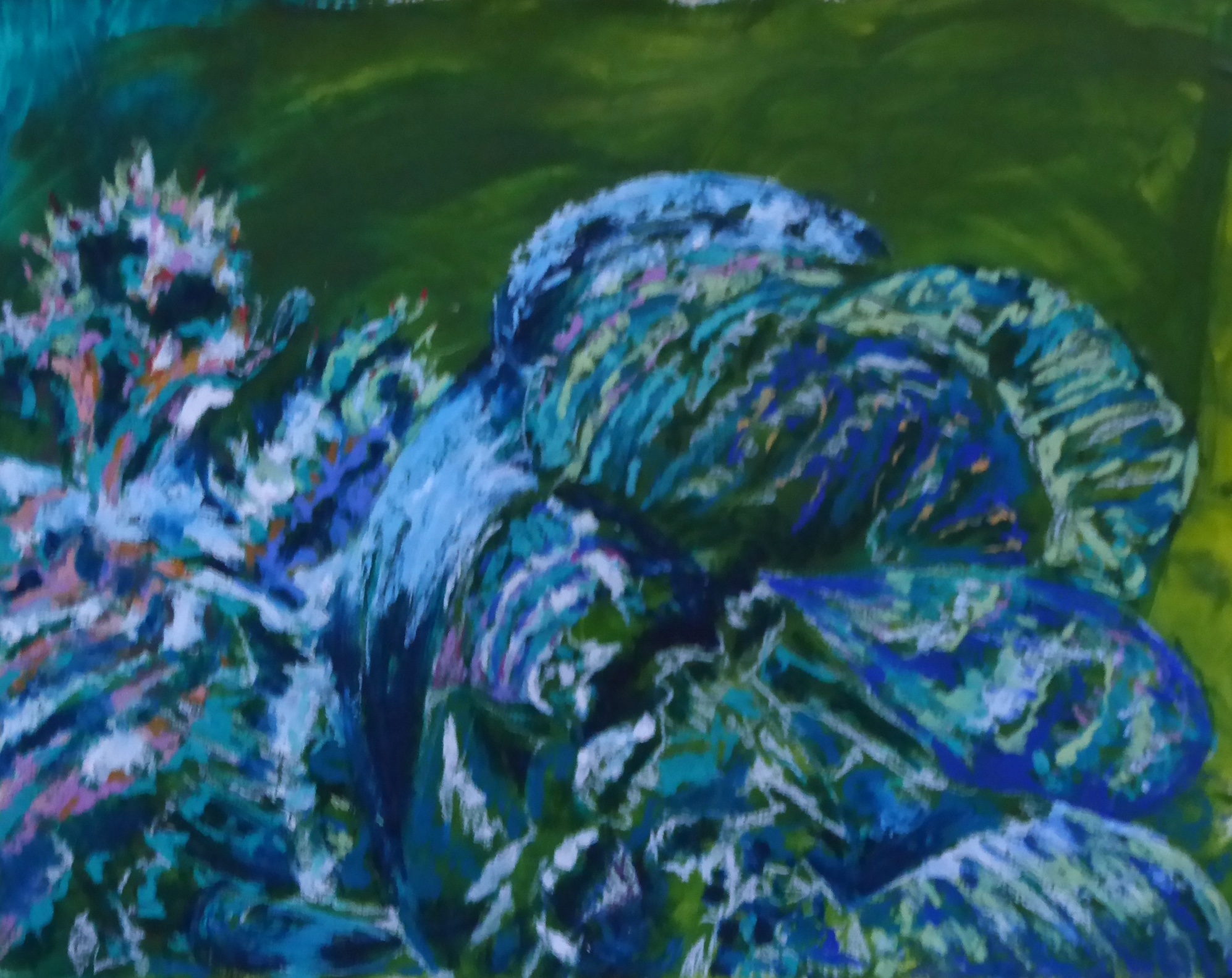 Kleiner Dschungel II • 63 x 50